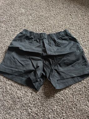 Champion Black Women's Athletic Shorts with Elastic Waistband